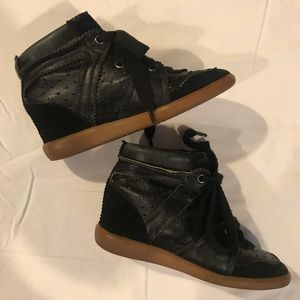 Isabel Marant Bobby wedge sneakers